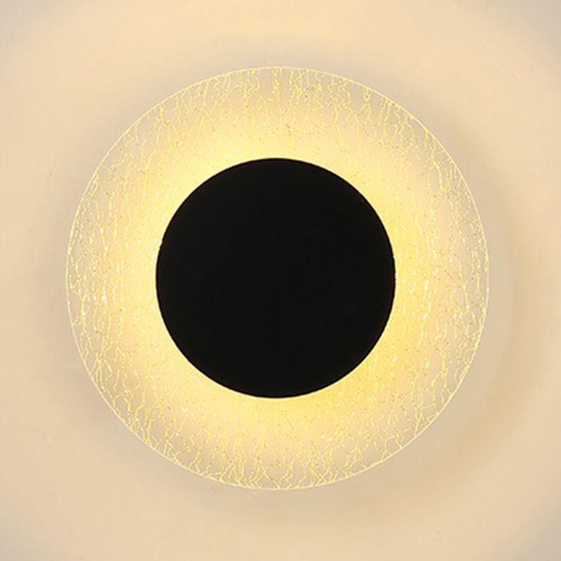 1-Light Wall Sconce Modern Style Metal Wall Lighting for Bedroom