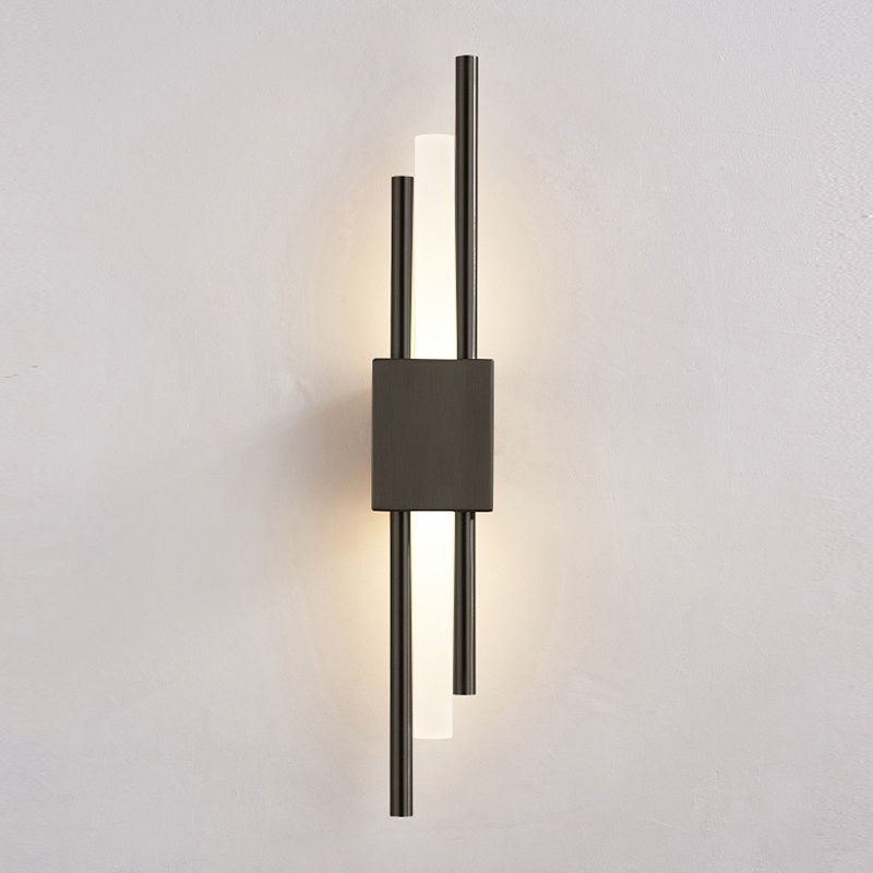 Lámpara de pared de mármol Diclas de luz de pared de estilo moderno para dormitorio