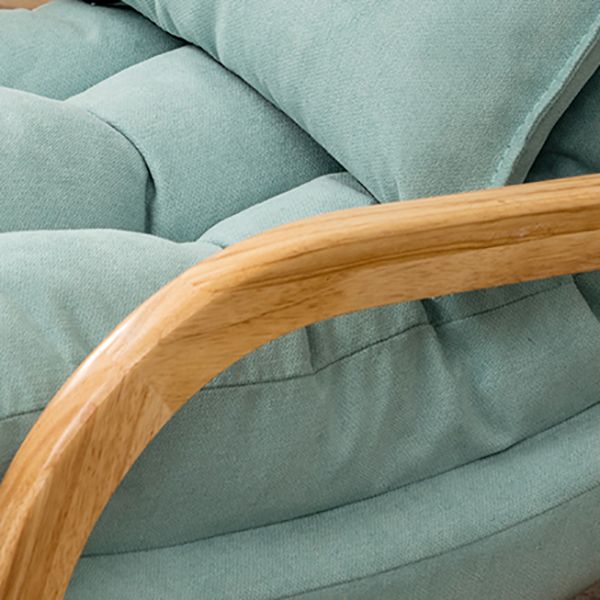 Contemporary Style Leisure Sofa Rocking Chair Indoor Rocking Chair with Cushion