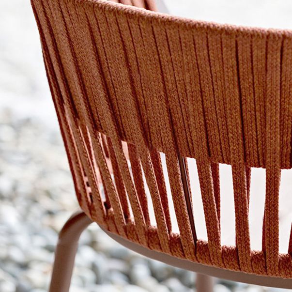 1/4/5 Pieces Patio Dining Table Set Metal Red Patio Dining Sets