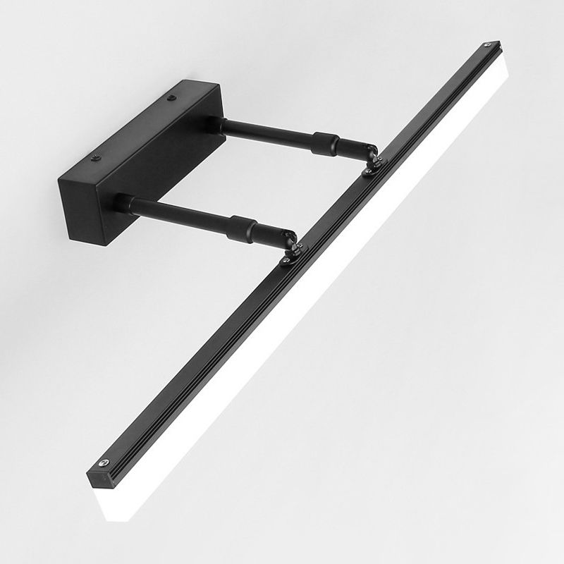Intrekbare stok ijdelheid SCONCE LICHT Minimalistische acrylbadkamer LED Muurbevestiging Lichtlijn