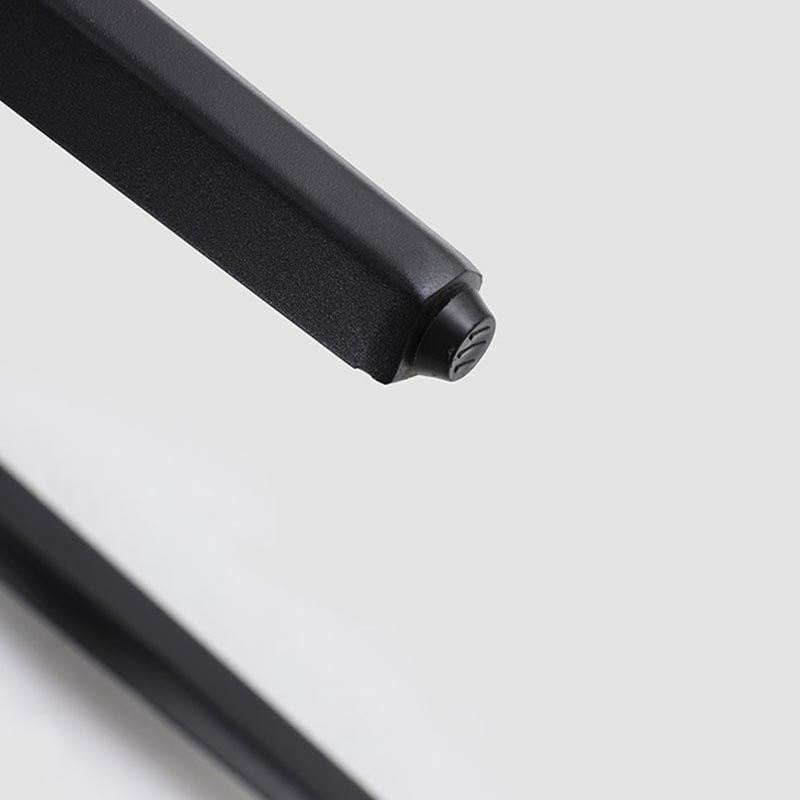 Rectangle Industrial Stone Table Standard Height Kitchen Room Table with 4 Legs