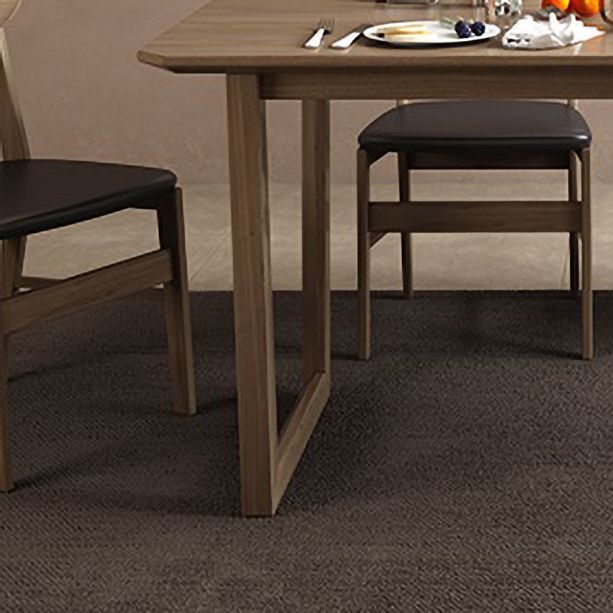 Design moderne 1/2/5/7 Pièces meubles table à manger en bois massif et chaises pour la cuisine