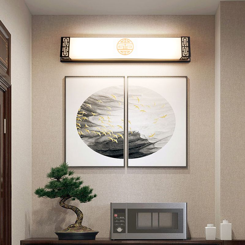 Contemporary Vanity Lighting Metal Wall Light Fixture for Bathroom