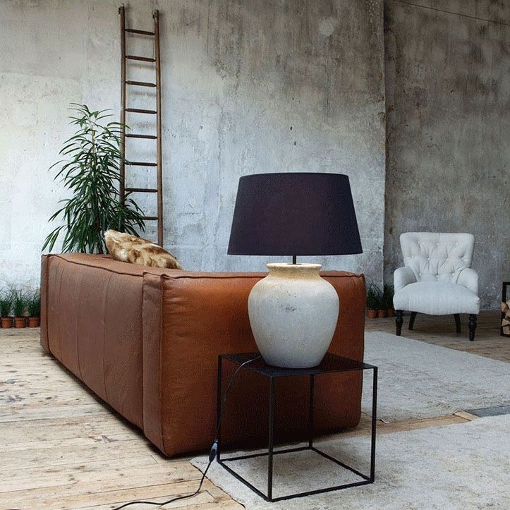 Metal Square Top Side Table 15.75" Tall Frame Base End Table
