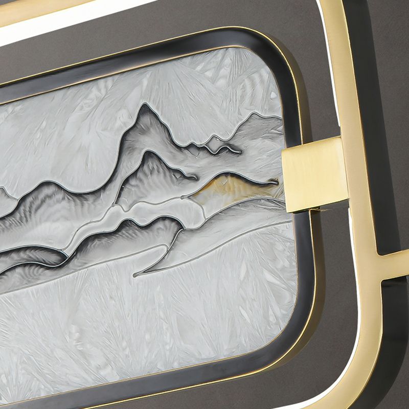 Accesorios de iluminación de la isla de cilindro modernos de vidrio 3 iluminación colgante de luz