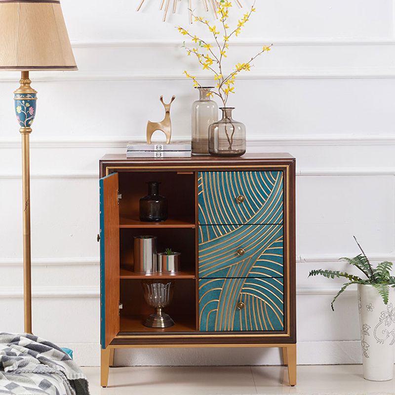 Modern Style Buffet Sideboard for Living Room with Engineered Wood Storage Sideboard