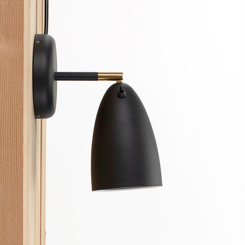 Metal Geometric Reading Wall Lighting Modern 1 Light Wall Mounted Light Fixture