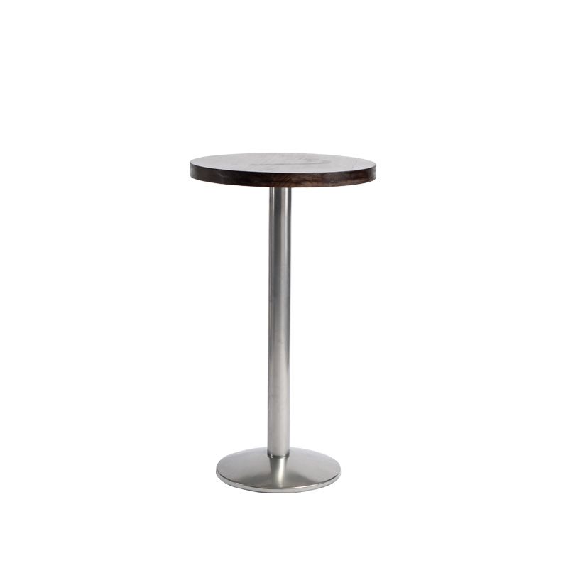 1/3 Pieces Pub Table Set Contemporary Round Table and Stool Set