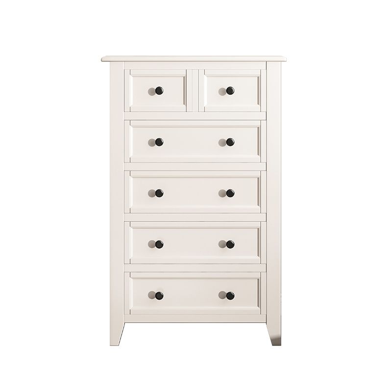 Knobs Standard Accent Chest Cherry Storage Cabinet with 5/6/7 Drawers