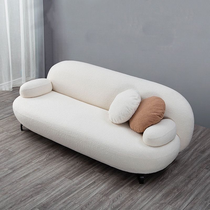 35.43" Wide Contemporary Sofa Pillow Top Arm Standard Sofa for Living Room
