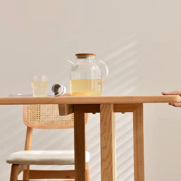 Modern Solid Wood Dining Set 1/2/3/4/5 Pieces Dining Furniture