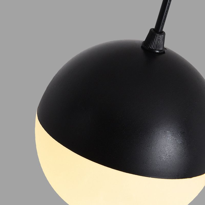 Industriel 1-Light Light Light Metal Swag Pendant Light pour le salon de la chambre