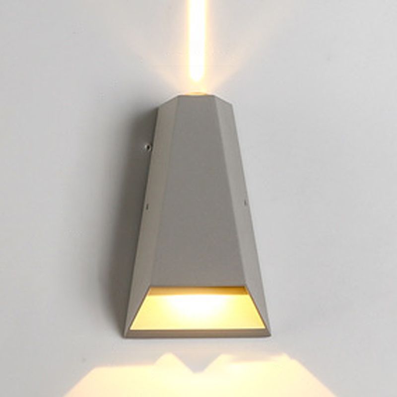 Metal Geometric Wall Mount Light Simple 1 Light Wall Mounted Light Fixture