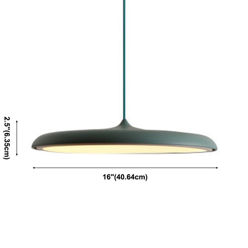 Contemporary Simplicity Farmhouse Ceiling Light with Unique Metal Shade