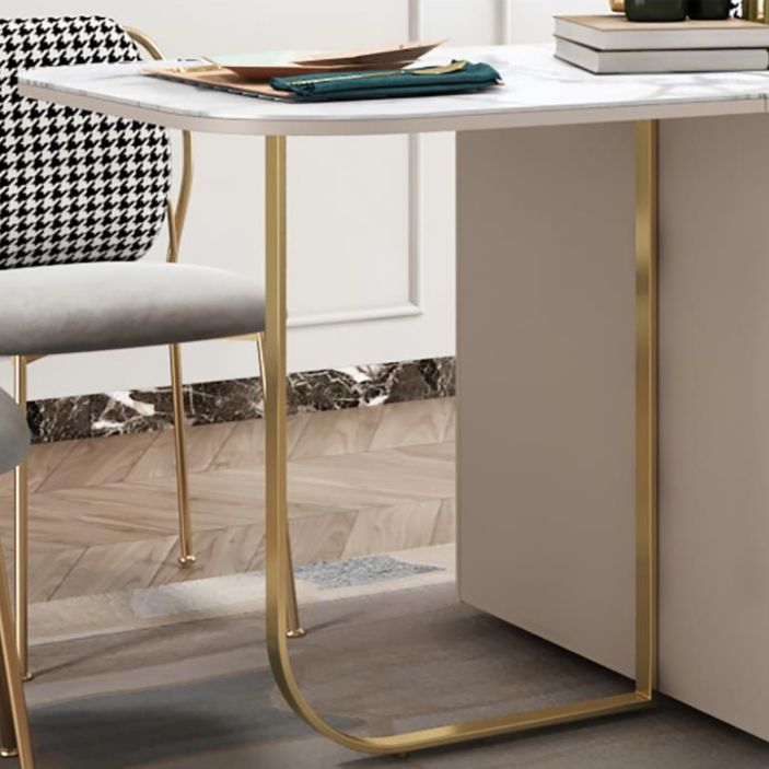 Contemporary Style Oval Dining Table Drop-Leaf Dinner Table,15"L x 31.5"W x 29.5"H