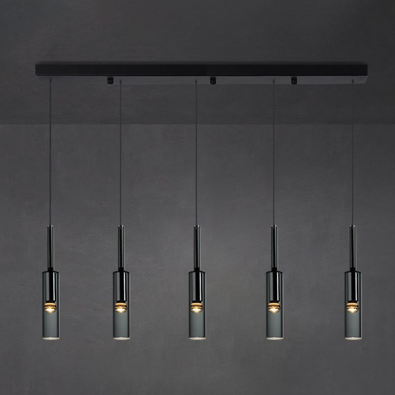 Cylindrical Pendant Lighting Fixtures Contemporary Kitchen Pendant Lights