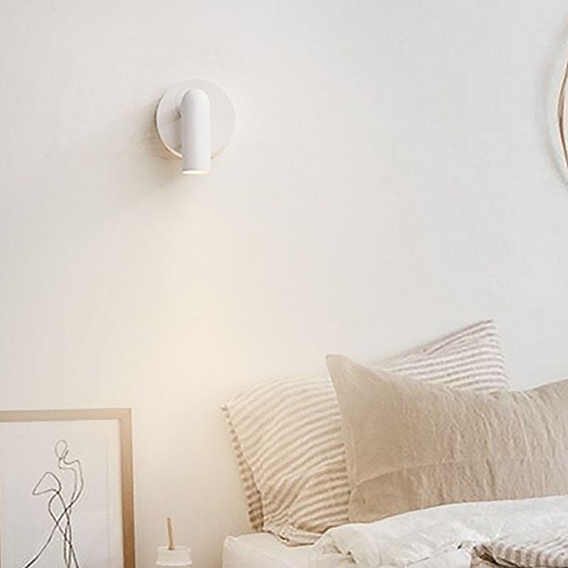 Simpilidad de la pared de metal apliques LED montada de pared Luz para luz de lectura junto a la cama