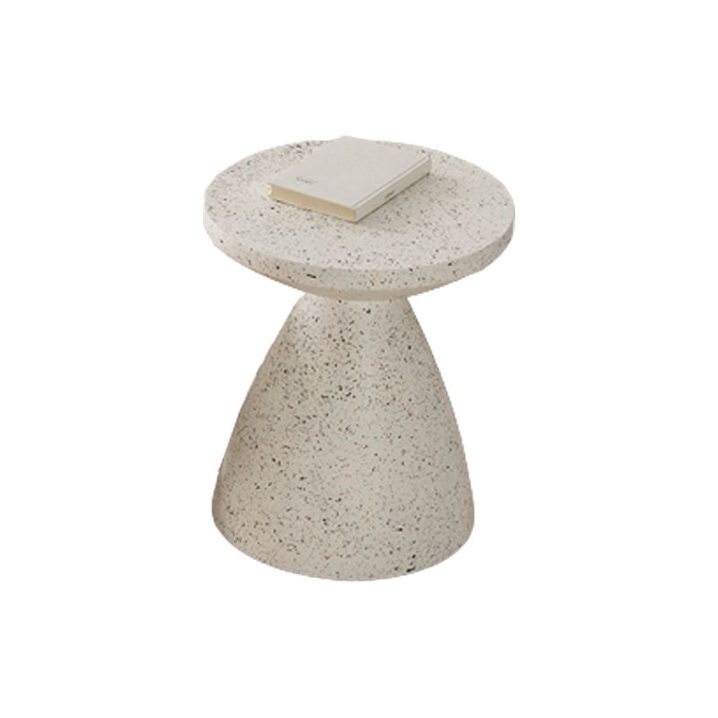 16"H Contemporary Coffee Table White Coffee Cocktail Table with Storage