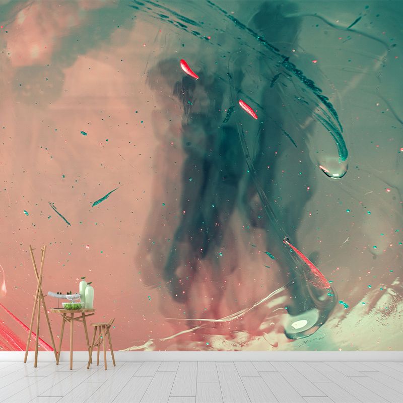 Photography Stain Resistant Mural Wallpaper Abstract Style Living Room Wall Mural