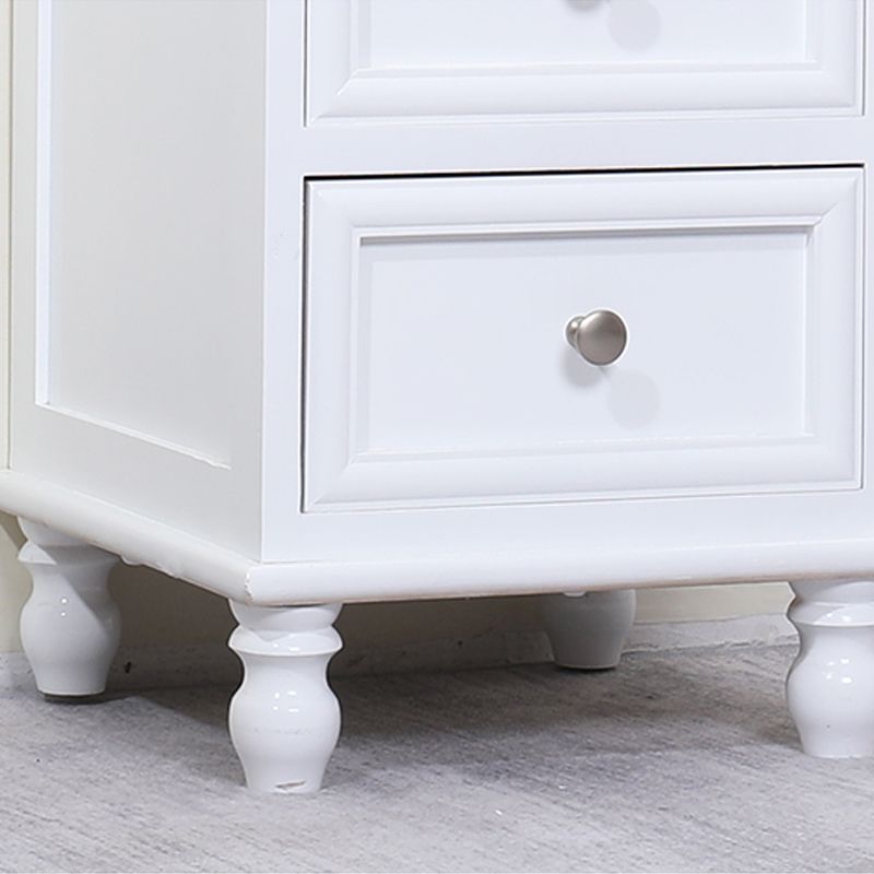 Solid Wood Accent Chest with Drawers Rectangle 13.77" Wide Chest