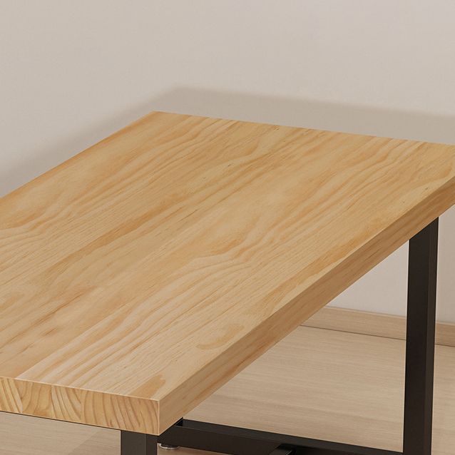 Industrial Solid Wood Dining Table Set 1/5/7 Pieces Dining Set