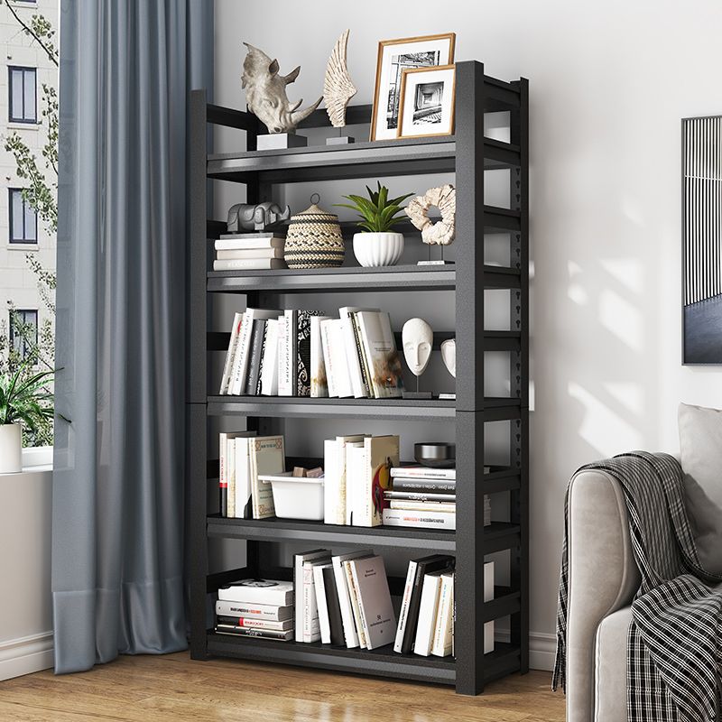Rectangle Standard Bookshelf Scandinavian Metal Bookcase for Home Office