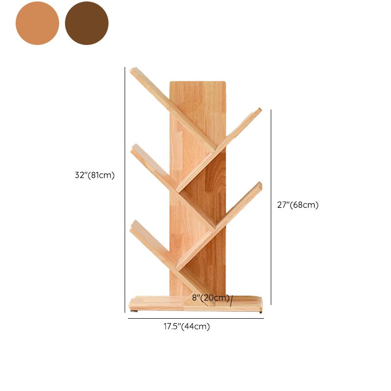 Scandinavian Open Storage Shelf Bookcase Shelves Included for Home Office