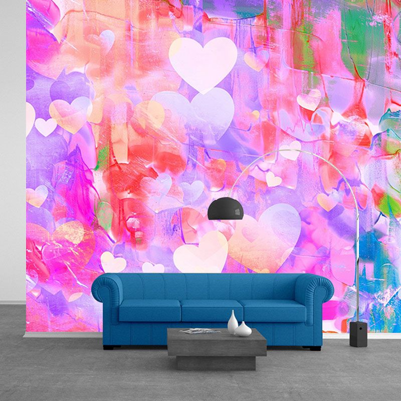 Modern Style Mural Wallpaper Abstract Pattern Illustration Indoor Wall Mural
