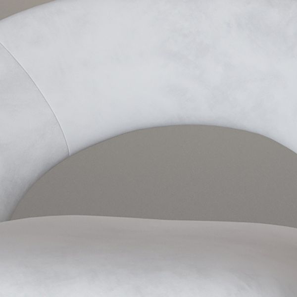 Contemporary Armless Backrest Counter Stool Iron Bar Stool with Cushion and Footrest