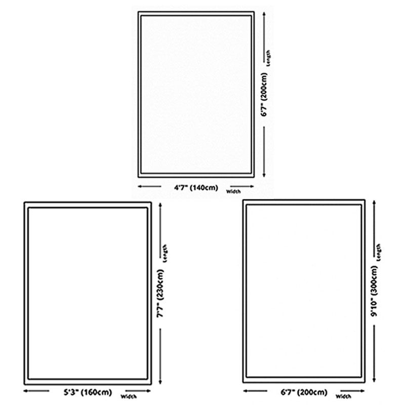 Simplicity Carpet Modern Checkerboard Print Rug Polyester Stain Resistant Area Rug for Living Room