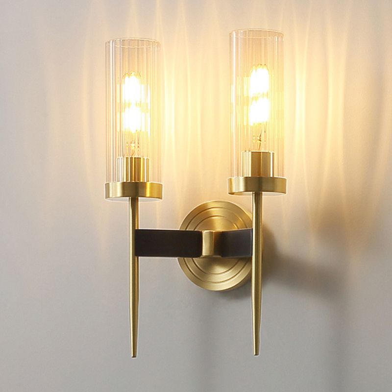 Unique Shape Wall Mount Light Fixture Modern Wall Mounted Lighting in Gold
