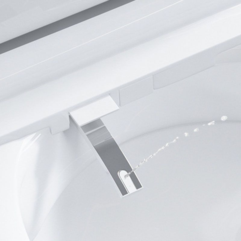 Wall Mount Toilet All-In-One Foot Induction Toilet with Concealed Tank