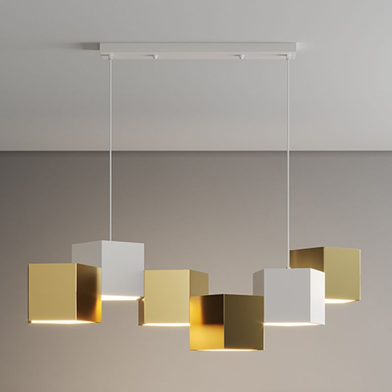 6 légers îlots de cuisine pendentif pendentif linéaire éclairage suspendu suspendu