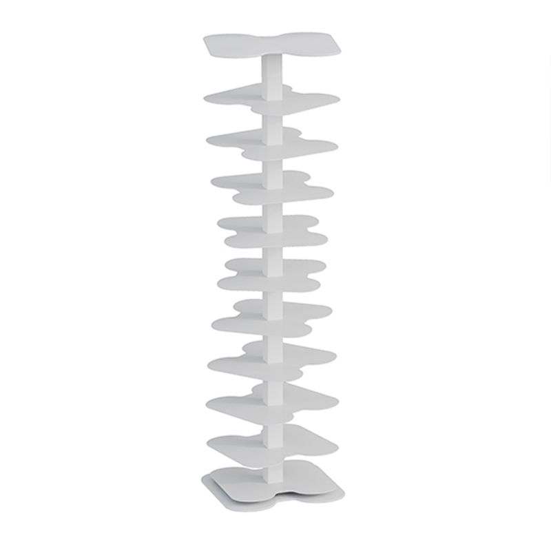 Metal Bookcase Minimalist Style Free Form Shelf for Study Room