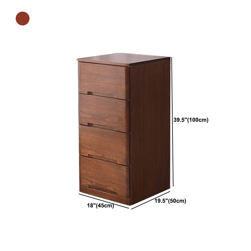 Modern Standard Accent Chest Wooden Chest with Soft Close Drawers
