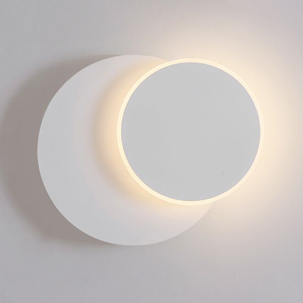 Lumo a monte a parete ruotabile a LED Light Nordic Simple Style Sconce Light per letto per camera da letto