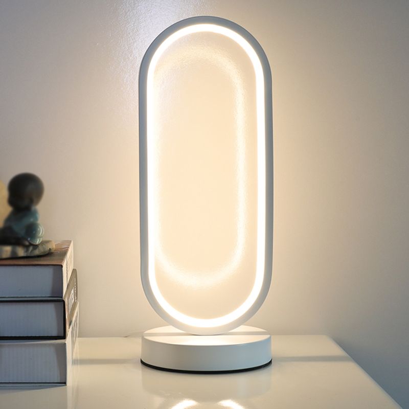 1-licht lineaire tafelverlichting moderne stijl metalen tafellicht voor het bedzijde