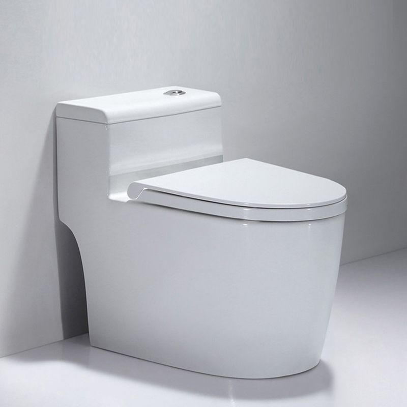 All In One Modern Urine Toilet Floor Mounted Porcelain Siphon Jet Toilet Bowl