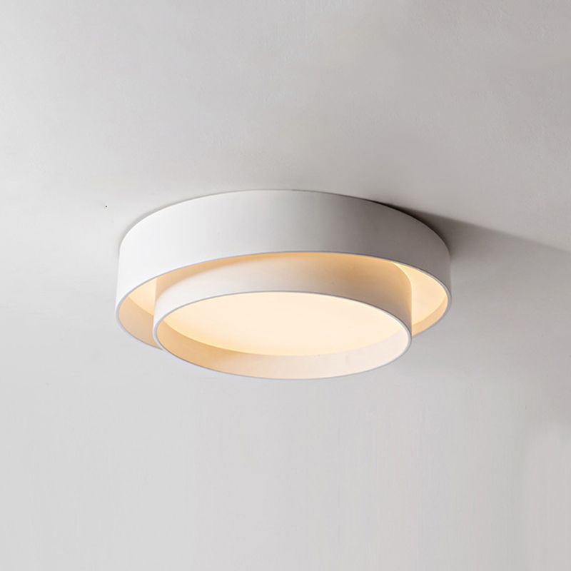 Ronde inbouwlamp van acryl, moderne eenvoud, inbouwspot voor slaapkamer