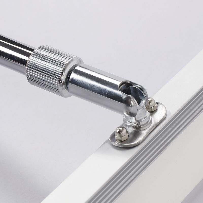 Aluminium LED Linear Wall Sconce in Modern Concise Style Stainless-Steel Extendable Wall Lamp with Acrylic Shade