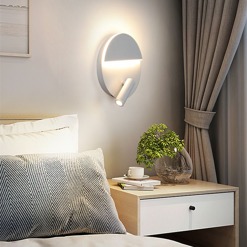 Minimalismo de metal Luz de pared Luz de luz LED LED LED para dormitorio