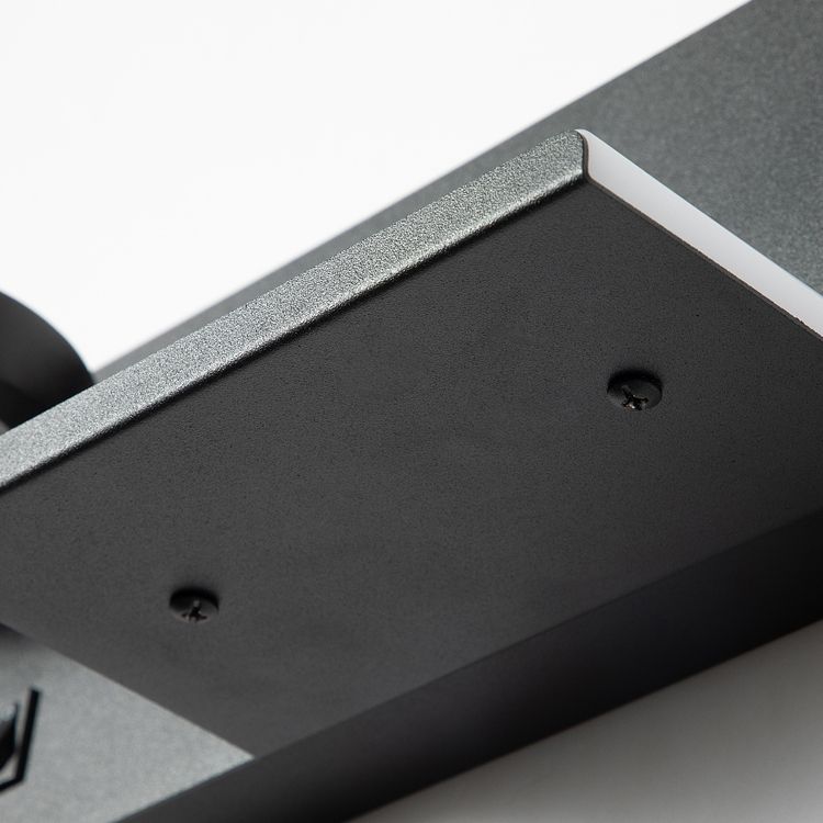 Forma geométrica de lectura de metal luz de pared estilo moderno 2 luces de montaje de pared lámpara de luz