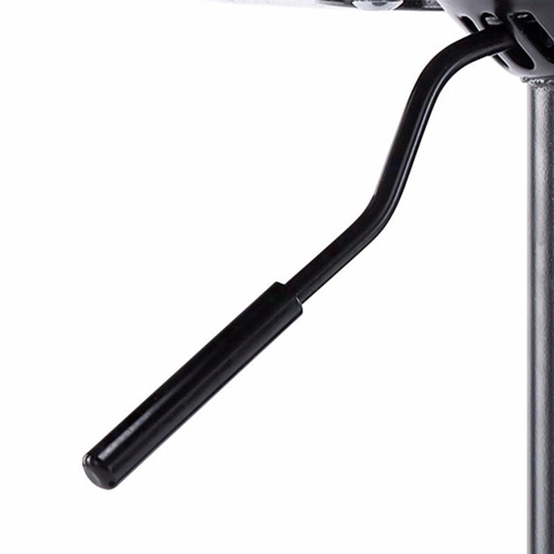 Modern Adjustable Swivel Bar Stool Low Back Plastic Bar and Counter Stool
