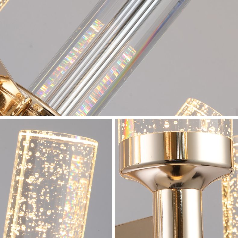 Crystal Contemporary Hanging Light Fixtures Sputnik Ceiling Light for Living Room