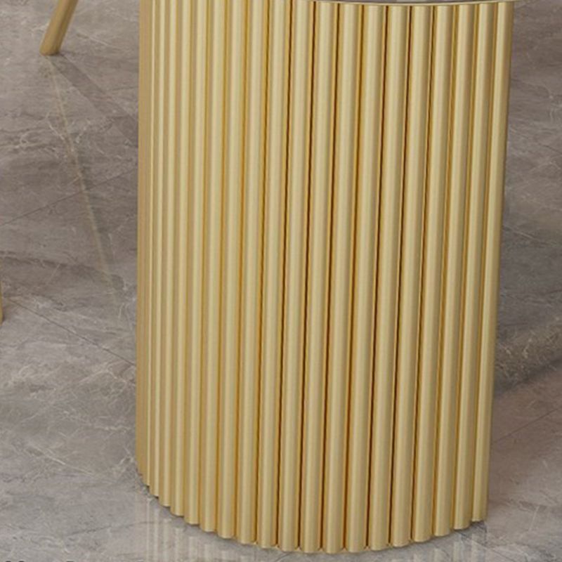 Traditional Luxury Dining Table Oval Double Pedestal Table for Home