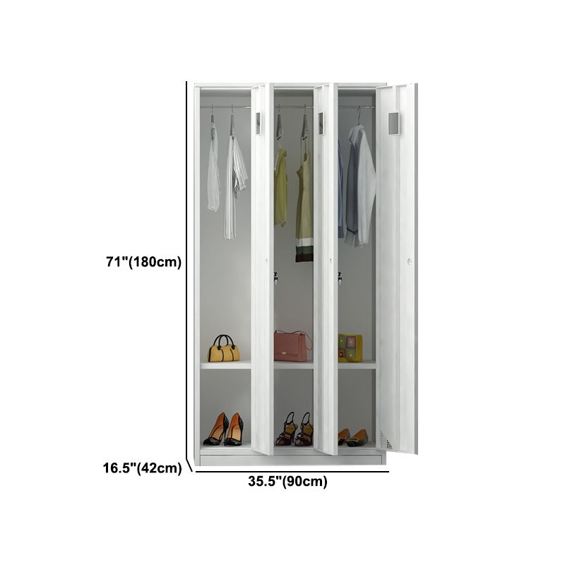 Modern Style Wardrobe Armoire Metal Wardrobe Closet for Home