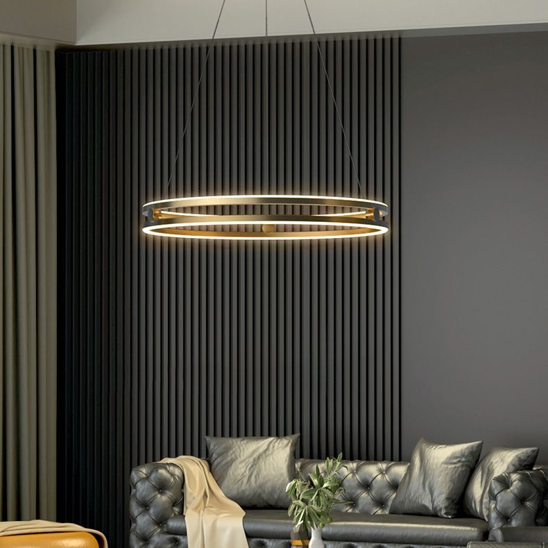 Contemporary Style Acrylic LED Pendant Light for Living Room Dining Room