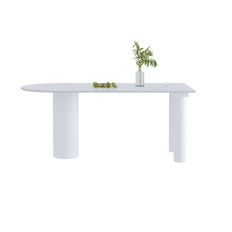 Contemporary Dining Table Stone 3-foot Furniture for Dining Room