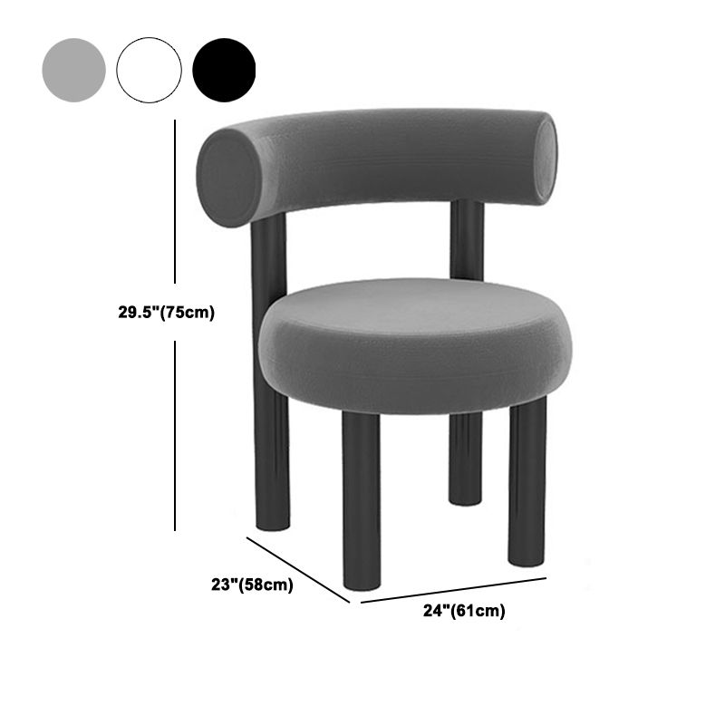 Modern Round Sintered Stone Dining Set 1/2/3/4/5 Pieces Dining Set for Dining Areas